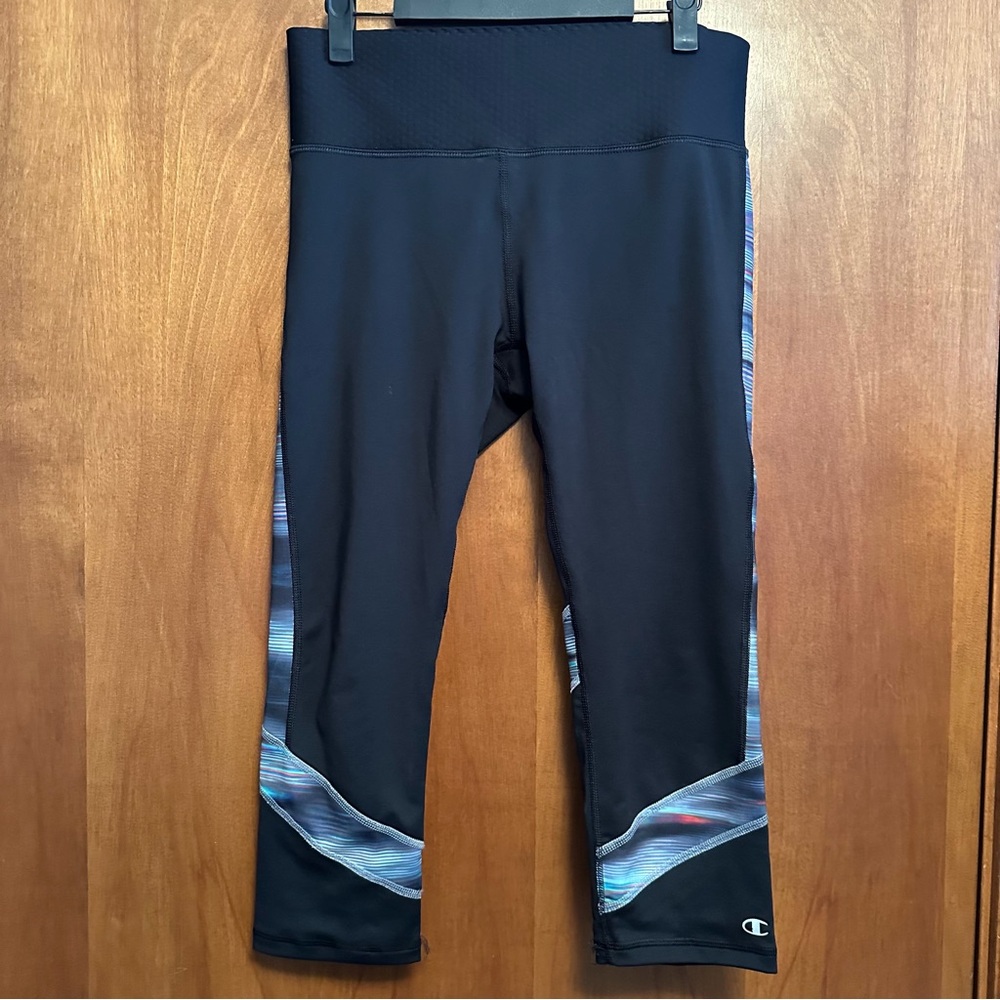 Champion Performance Vapor Leggings Medium Black